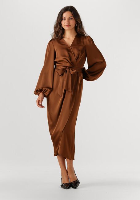 Braune NOTRE-V Midikleid NV-GEMA - large