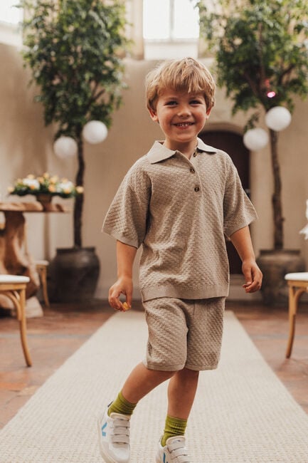 Taupe BAJE STUDIO T-shirt MILO - large