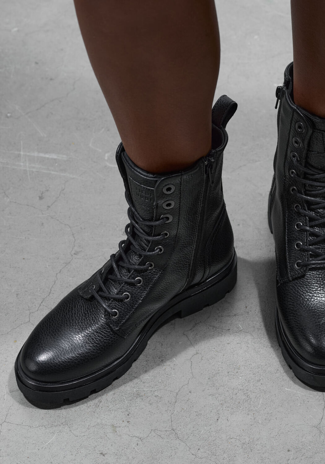 Schwarze PIEDI NUDI Stiefeletten AVOLA 03.06 - large