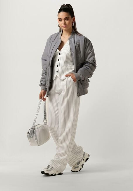 Nicht-gerade weiss NEO NOIR Hose ALESSANDRA PINSTRIPE PANTS - large
