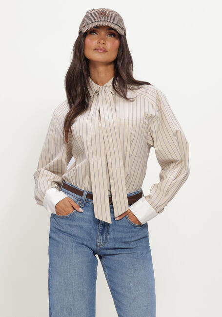 Beige MOS MOSH Blusen MMKEEVA LILOU SHIRT - large