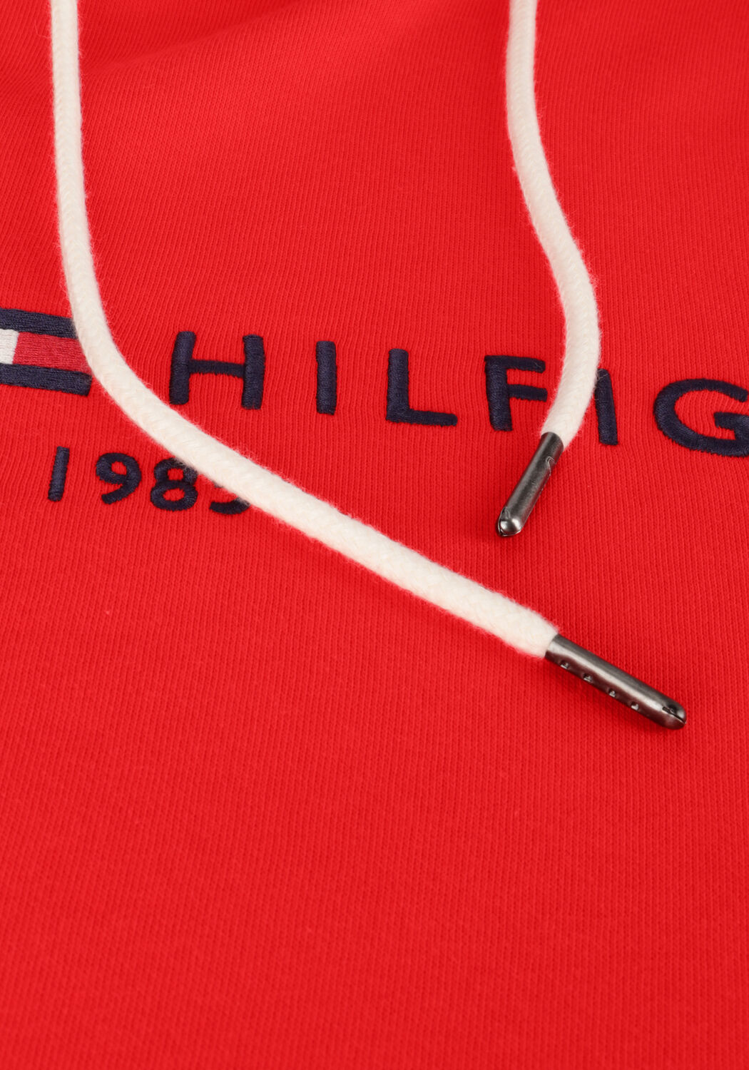 Rote TOMMY HILFIGER Sweatshirt TOMMY LOGO HOODY - large