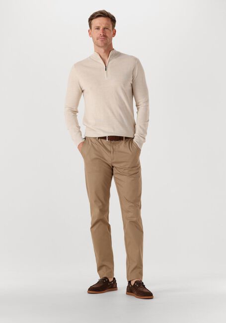 Beige STEFANO LAURAN Pullover HALF ZIP - large