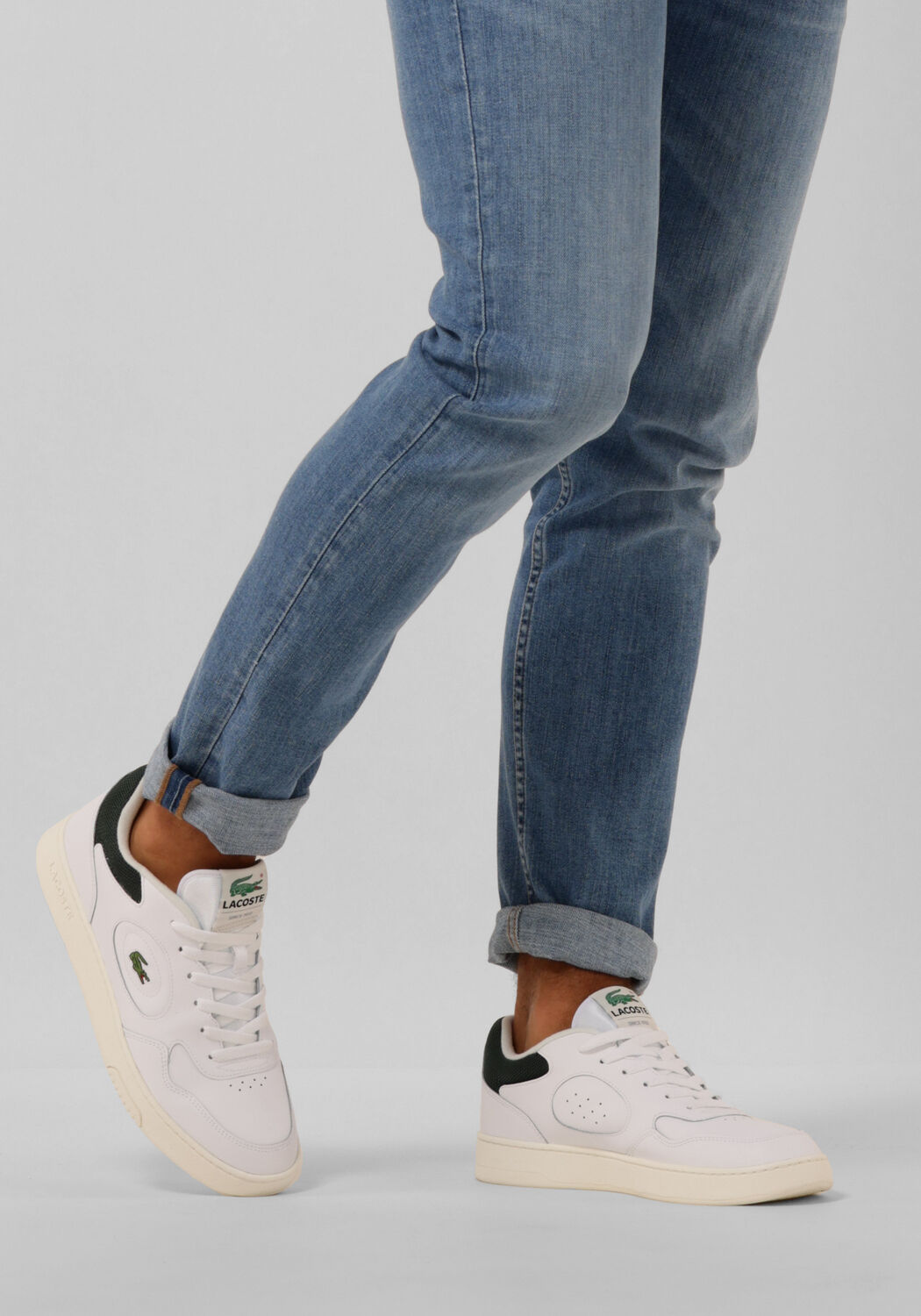 Wei&szlig;e LACOSTE Sneaker Low LINESHOT - large