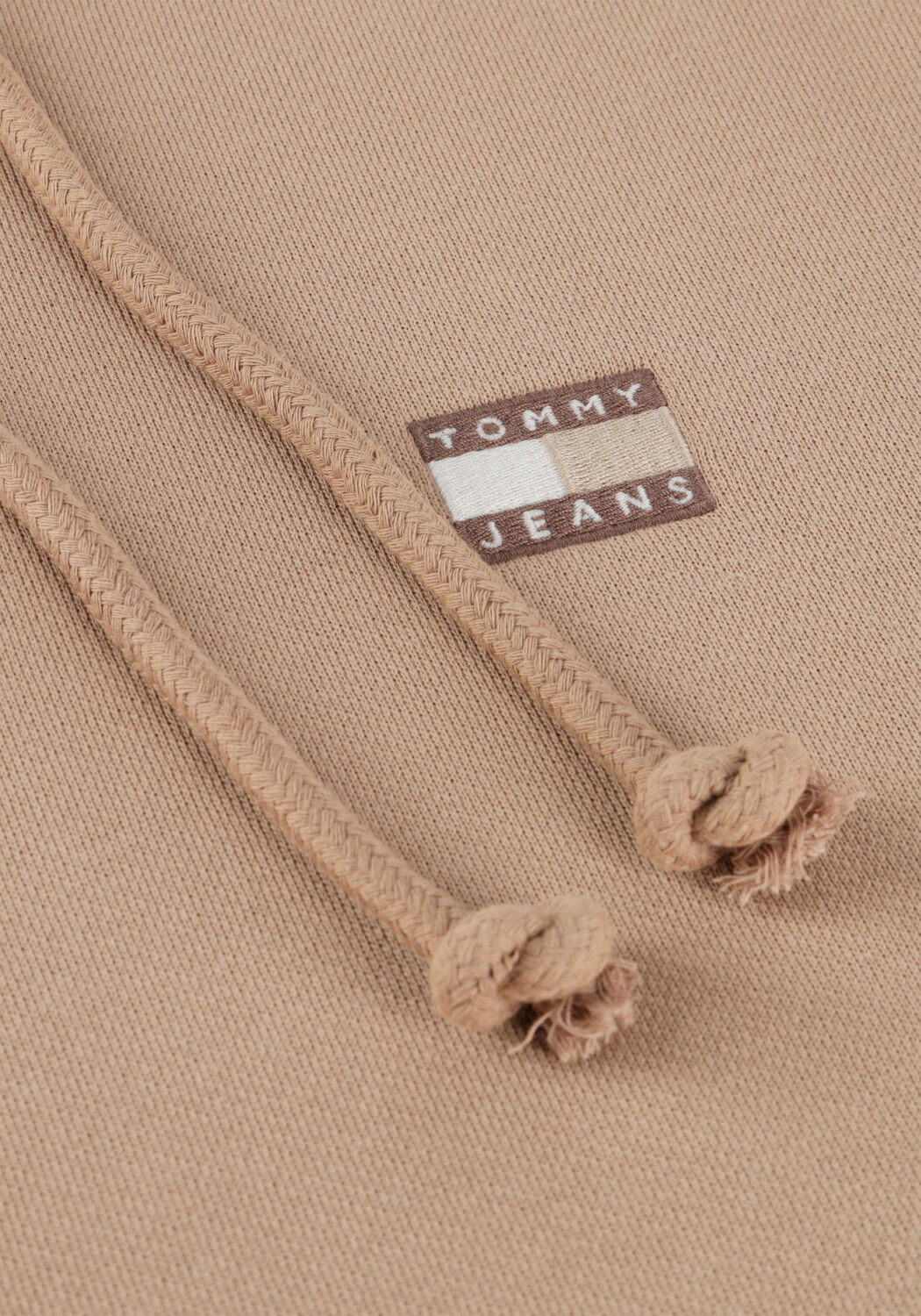 Sand TOMMY JEANS Sweatshirt TJM REG BADGE HOODIE EXT - large