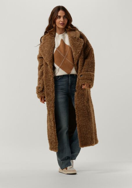Braune BEAUMONT Teddy-Jacke TEDDY STATEMENT COAT - large