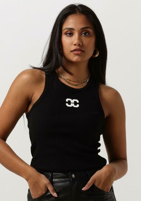 Schwarze CO'COUTURE Top SAHARA CC TANK TOP - large