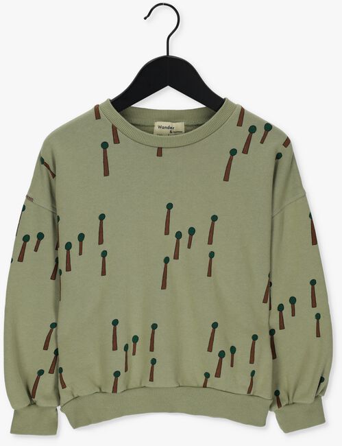 Grüne WANDER & WONDER Sweatshirt SWEATSHIRT - large
