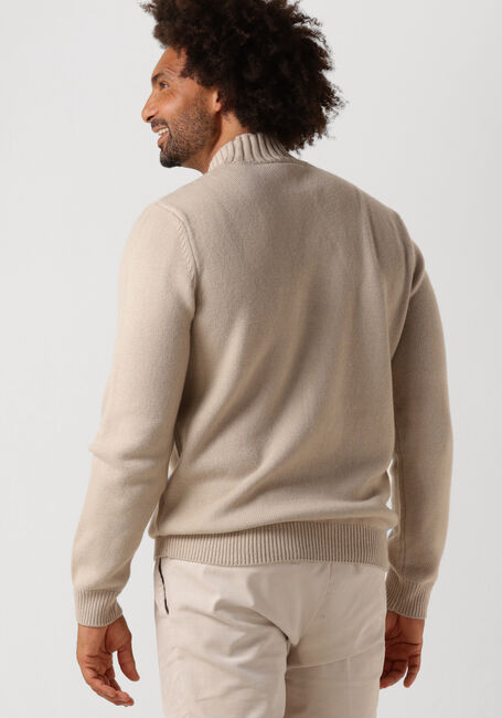 Beige PROFUOMO Rollkragenpullover PULLOVER MOCK NECK - large