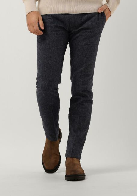 Dunkelblau TOMMY HILFIGER Hose BLEECKER FAKE SOLID WOOL LOOK - large