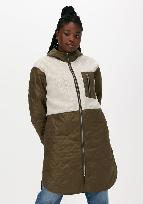 Gr&uuml;ne MSCH COPENHAGEN Wattierte Jack ADINA KIARA HOOD JACKET - large