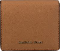 Cognacfarbene MICHAEL KORS Portemonnaie FLAP CARD HOLDER - medium