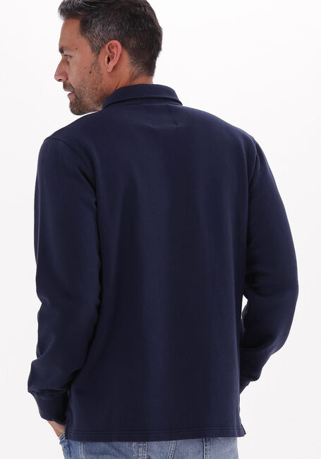 Dunkelblau EDWIN Polo-Shirt ZIPPED POLO HEAVY FELPA - large