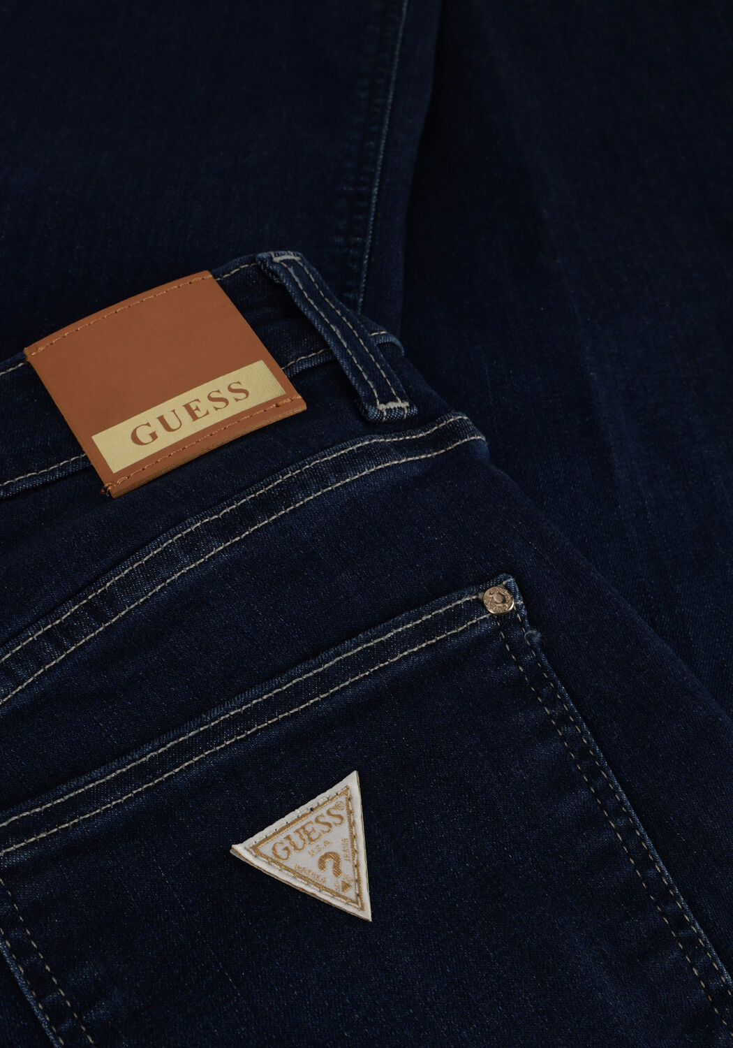 Dunkelblau GUESS Bootcut jeans SEXY BOOT - large