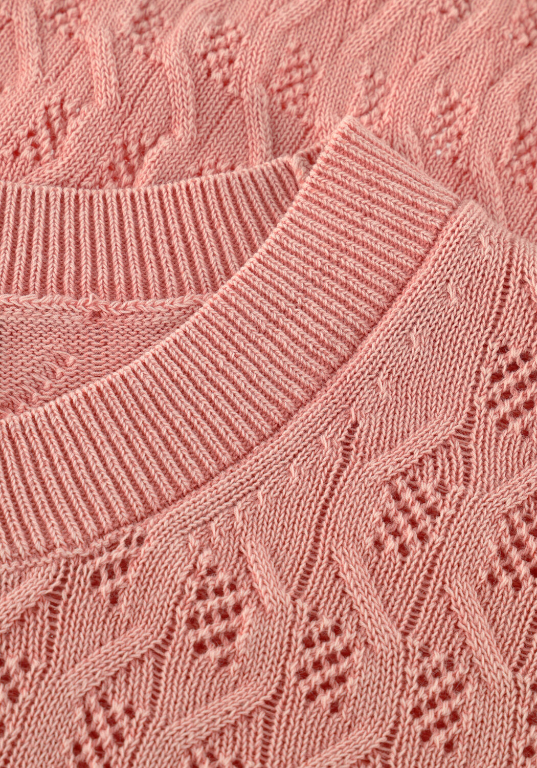 Rosane MOS MOSH Top MMGANNA PATTERN O-NECK KNIT TOP - large