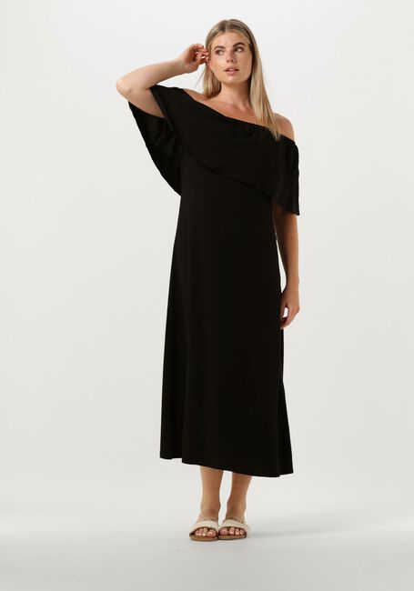 Schwarze MY ESSENTIAL WARDROBE Midikleid SUNNYMW FLORENCE DRESS - large