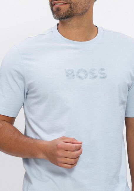Hellblau BOSS GREEN T-shirt TS_TERRACE LOGO - large