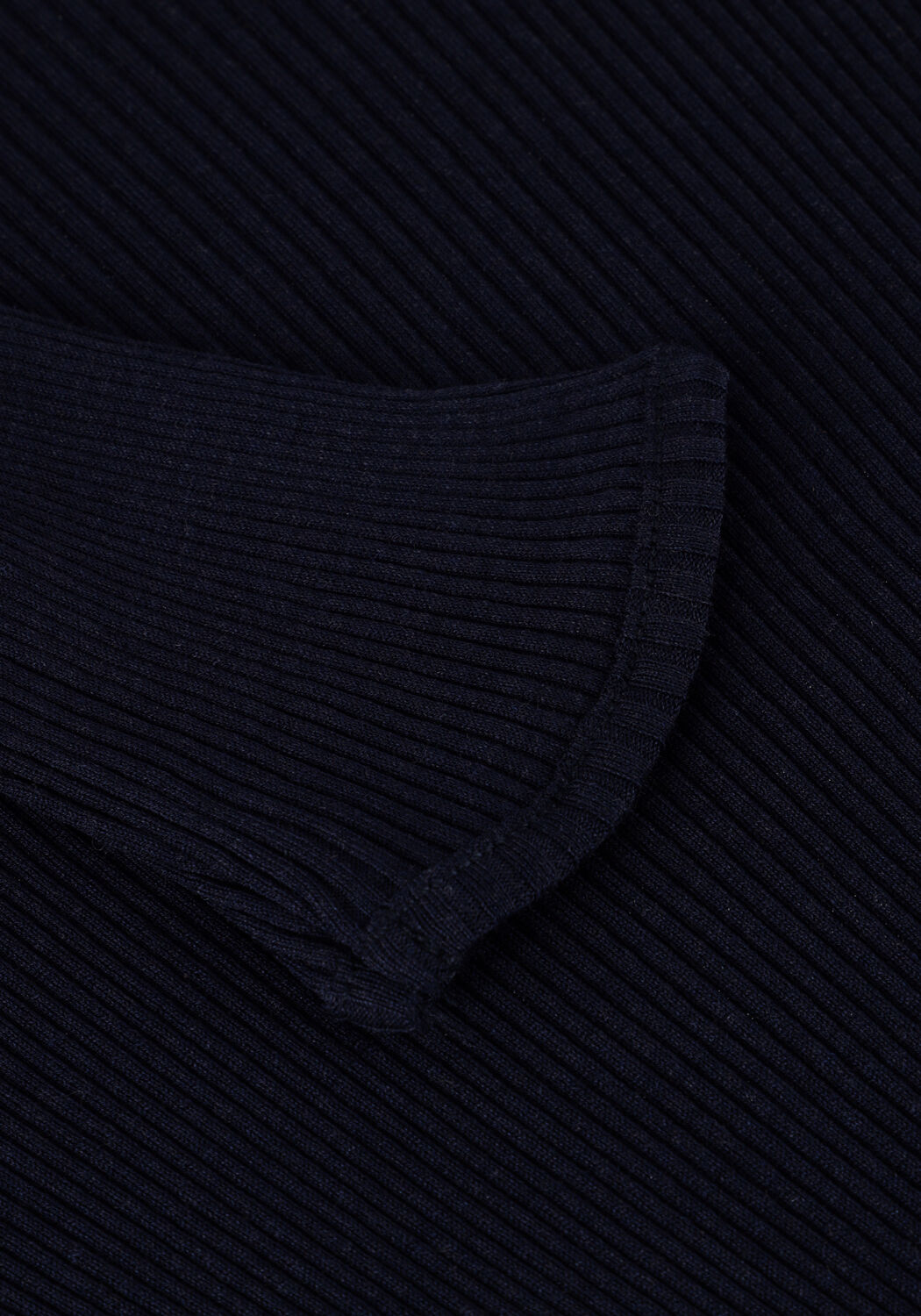 Dunkelblau ROSEMUNDE Rollkragenpullover SILK T-SHIRT W/ ROLLER NECK - large