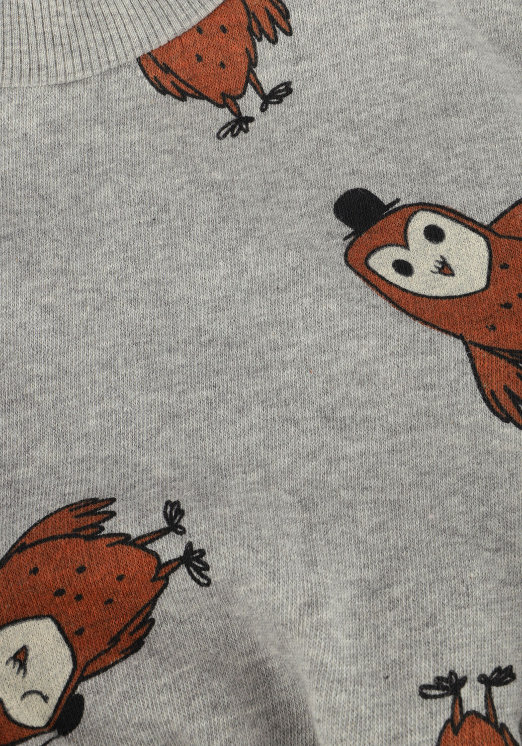 Hellgrau L&Ouml;TIEKIDS Sweatshirt W24-87BB-94 - large