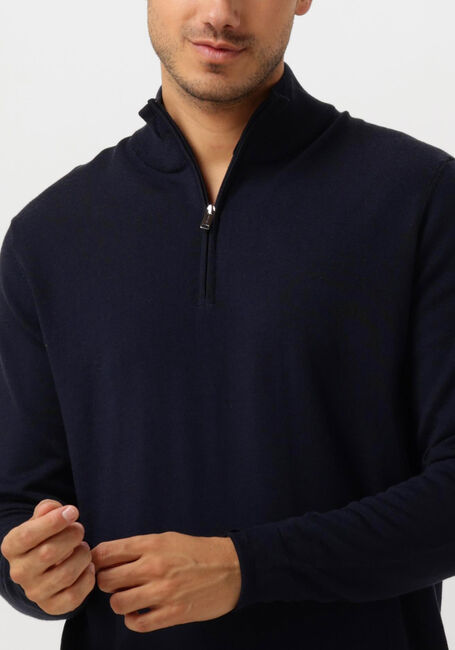 Dunkelblau PROFUOMO Pullover PULLOVER HALF ZIP - large