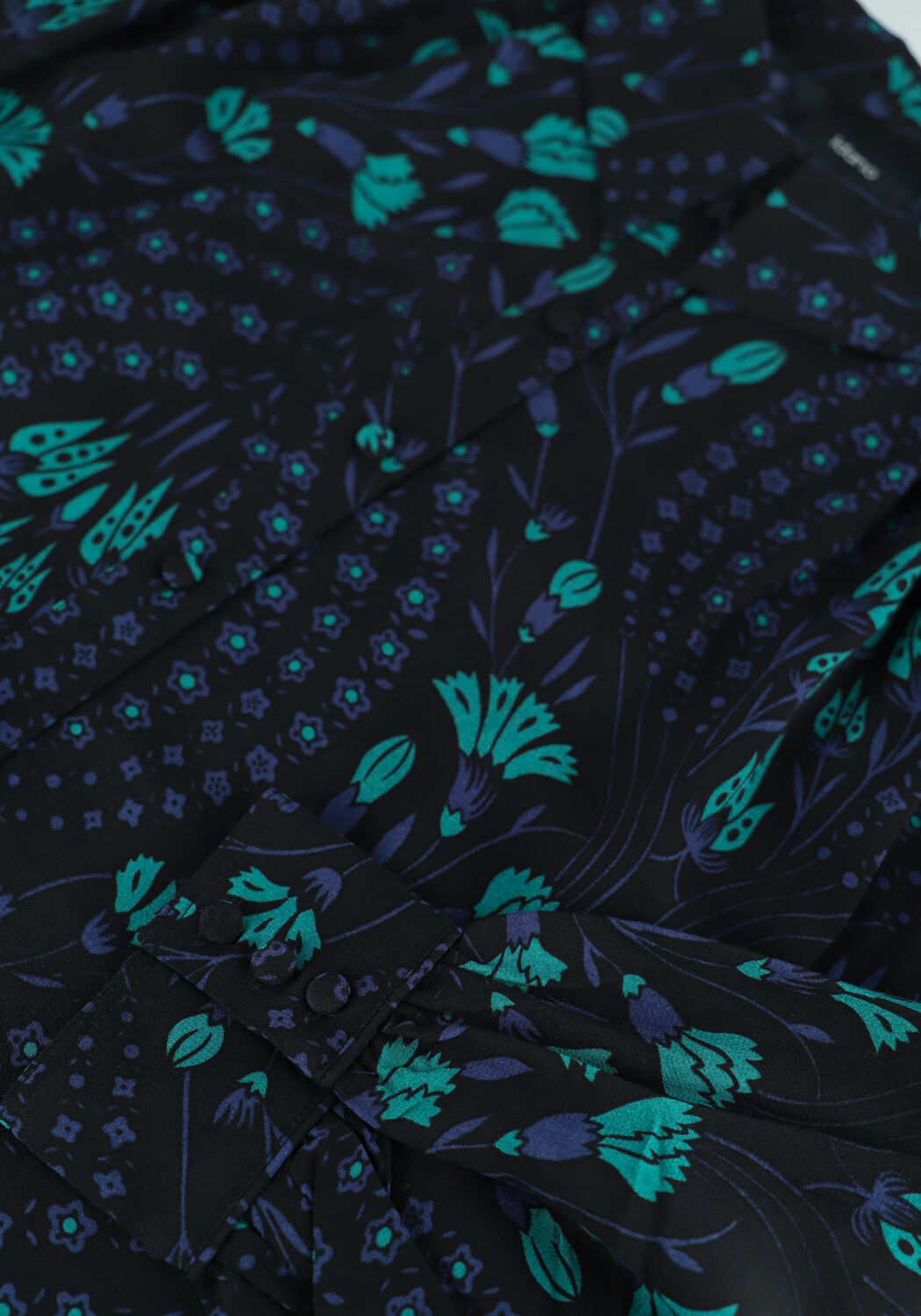 Schwarze IDANO Blusen MARTHE - large