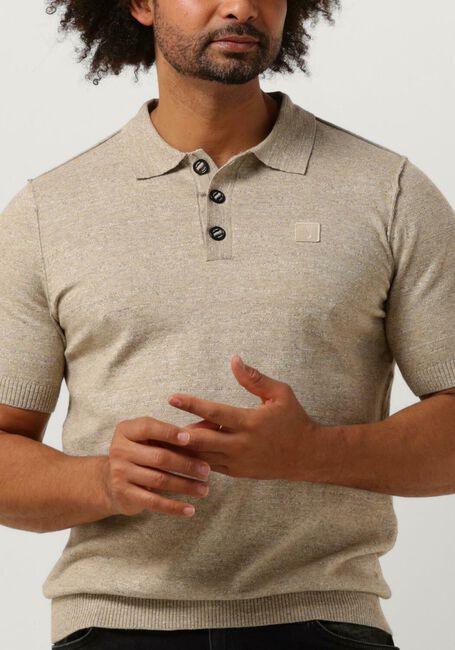 Beige BUTCHER OF BLUE Polo-Shirt LT CLIFDEN POLO - large