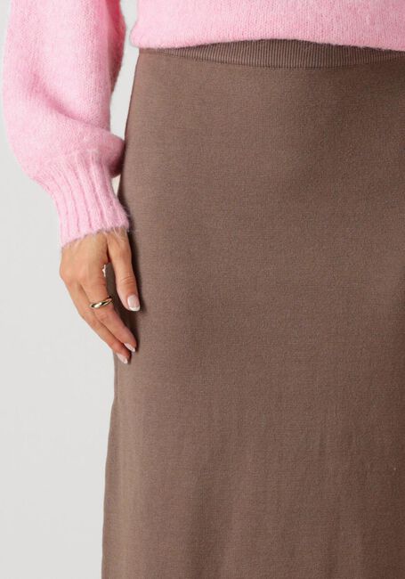 Braune YDENCE Maxirock KNITTED SKIRT ELIA - large