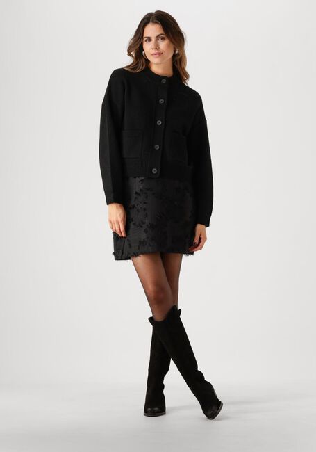 Schwarze MSCH COPENHAGEN Strickjacke MSCHCARIA CARDIGAN - large