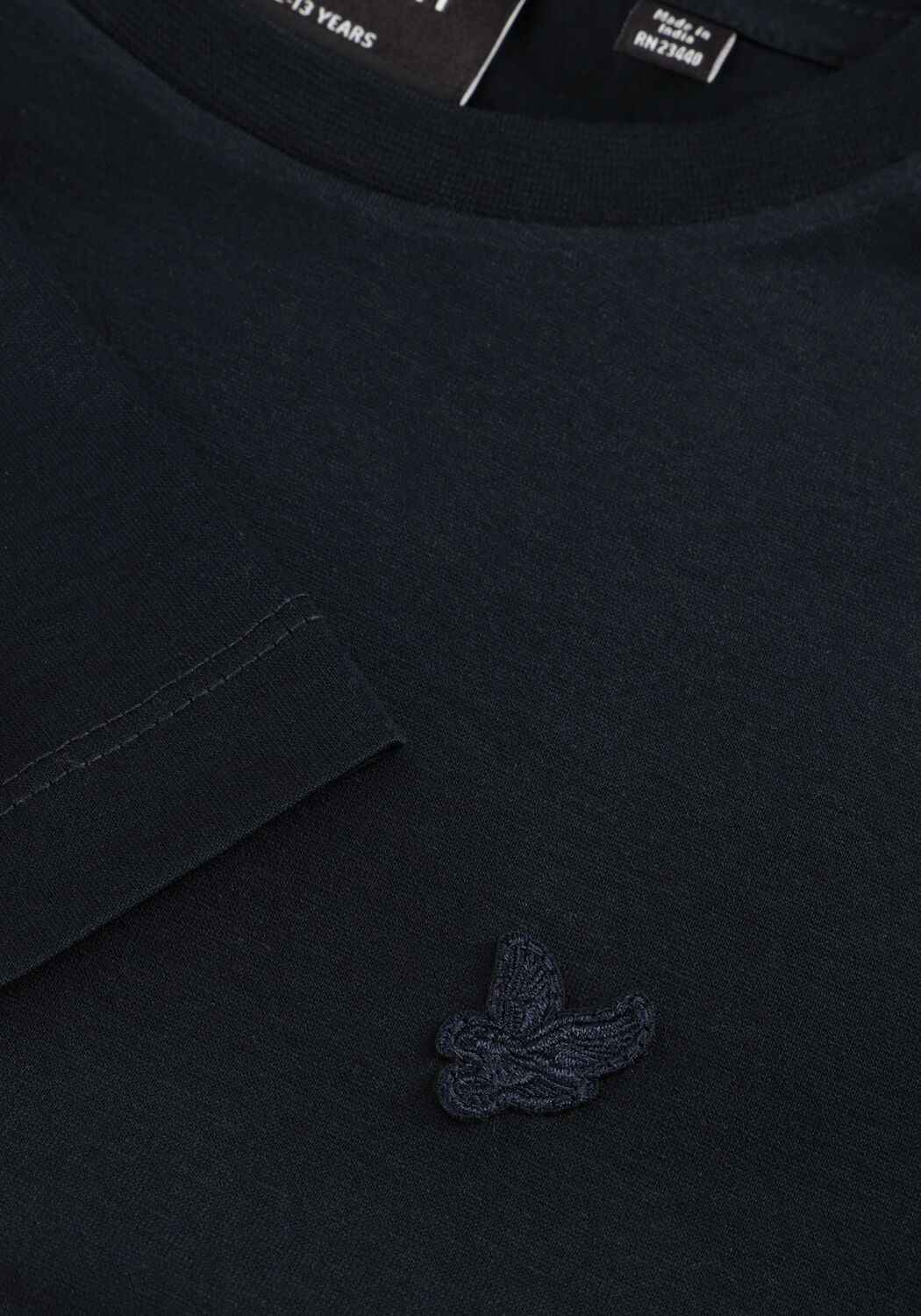 Dunkelblau LYLE & SCOTT T-shirt MERCERISED TONAL T-SHIRT - large