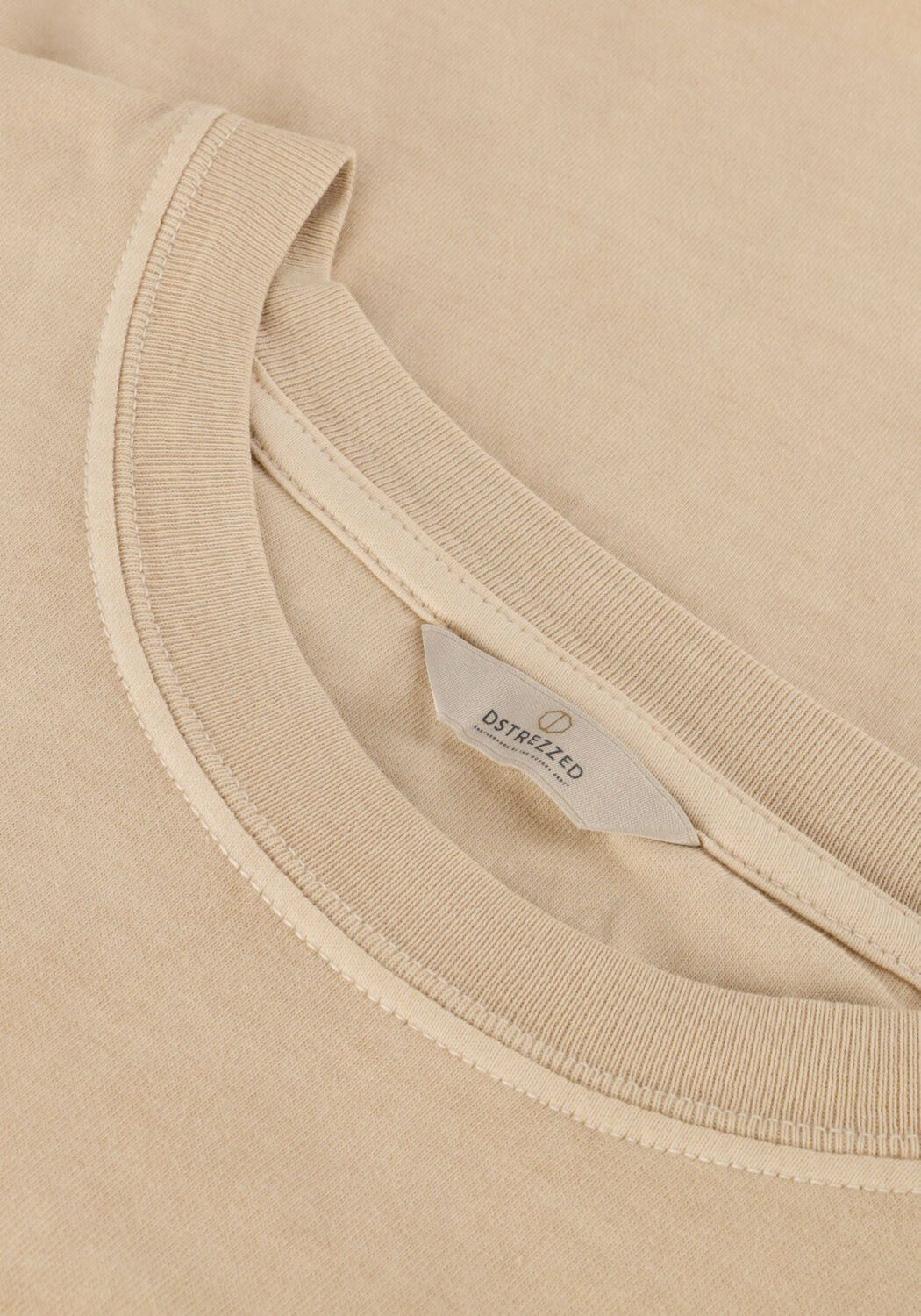 Beige DSTREZZED T-shirt DS_NICK TEE - large