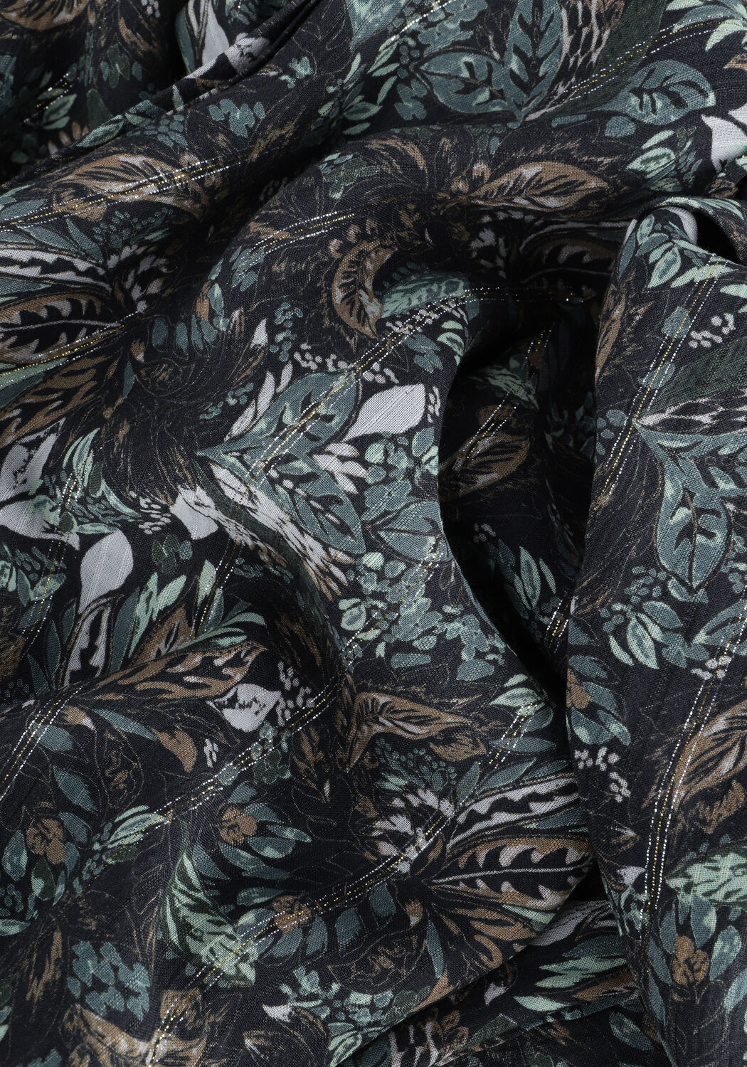 Gr&uuml;ne BRUUNS BAZAAR Midikleid HASSEL FELISA DRESS - large