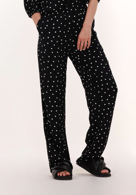 Schwarze MODSTRÖM Weite Hose RIDDER PRINT PANTS - large