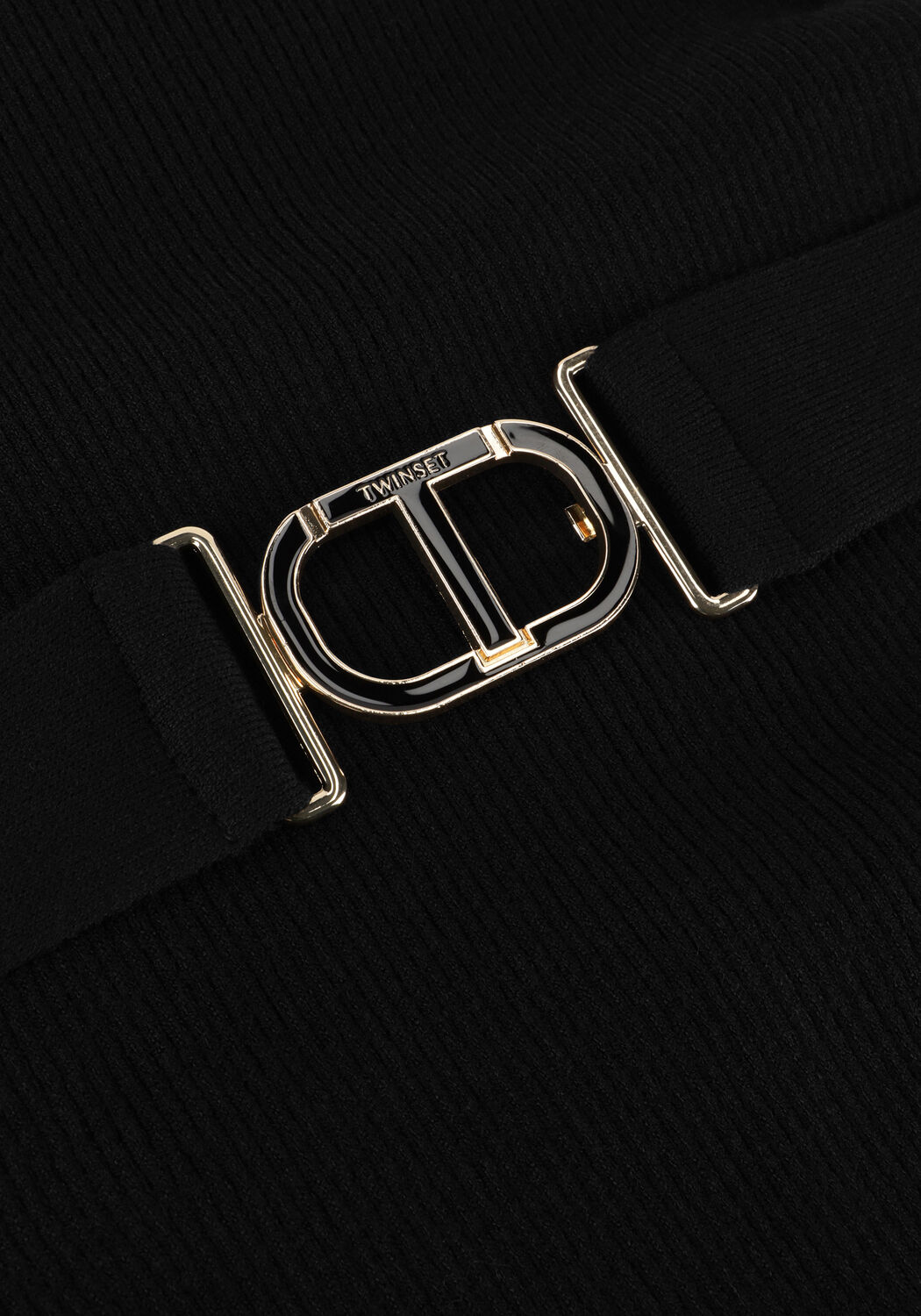 Schwarze TWINSET MILANO Tops & T-shirts 13448872-CPC - large