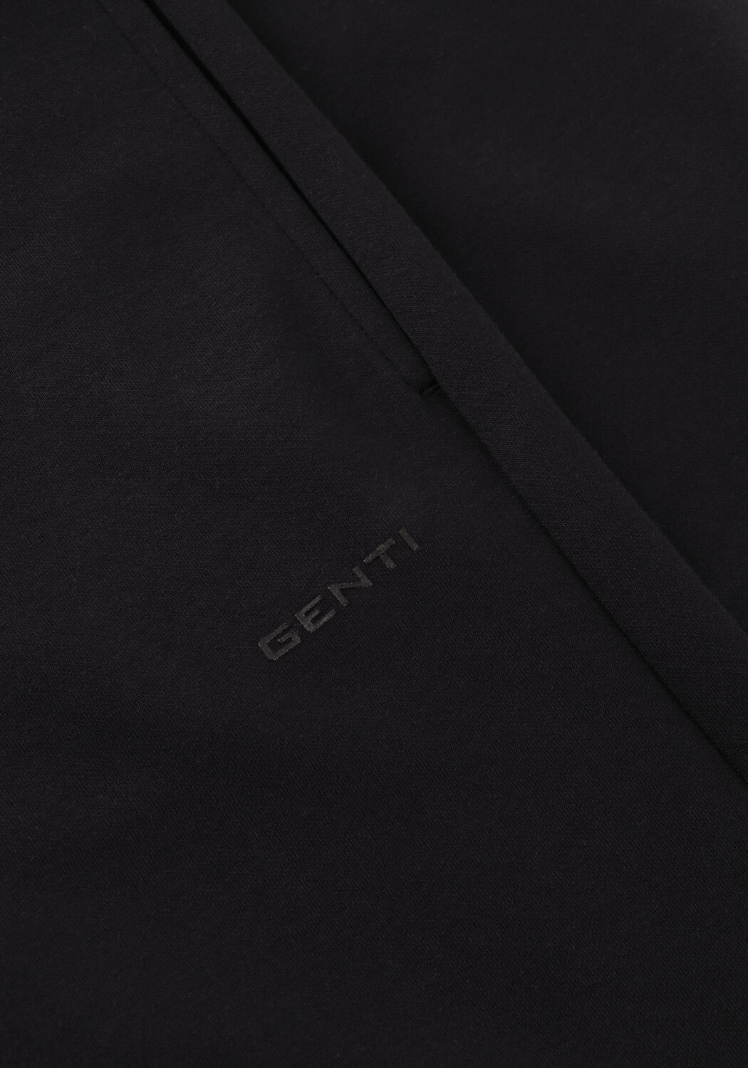 Schwarze GENTI Kurze Hose SHORT SS 1227 - large