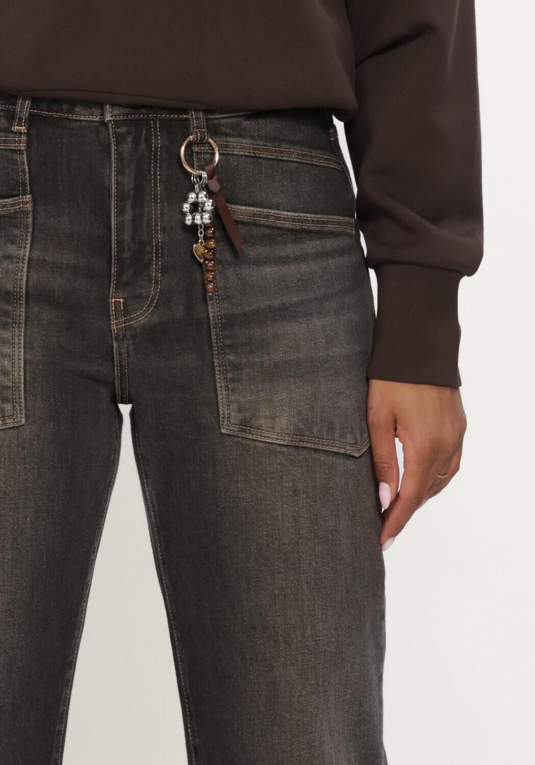 Graue MOS MOSH Jeans MMRACHEL KYOTO JEANS - large
