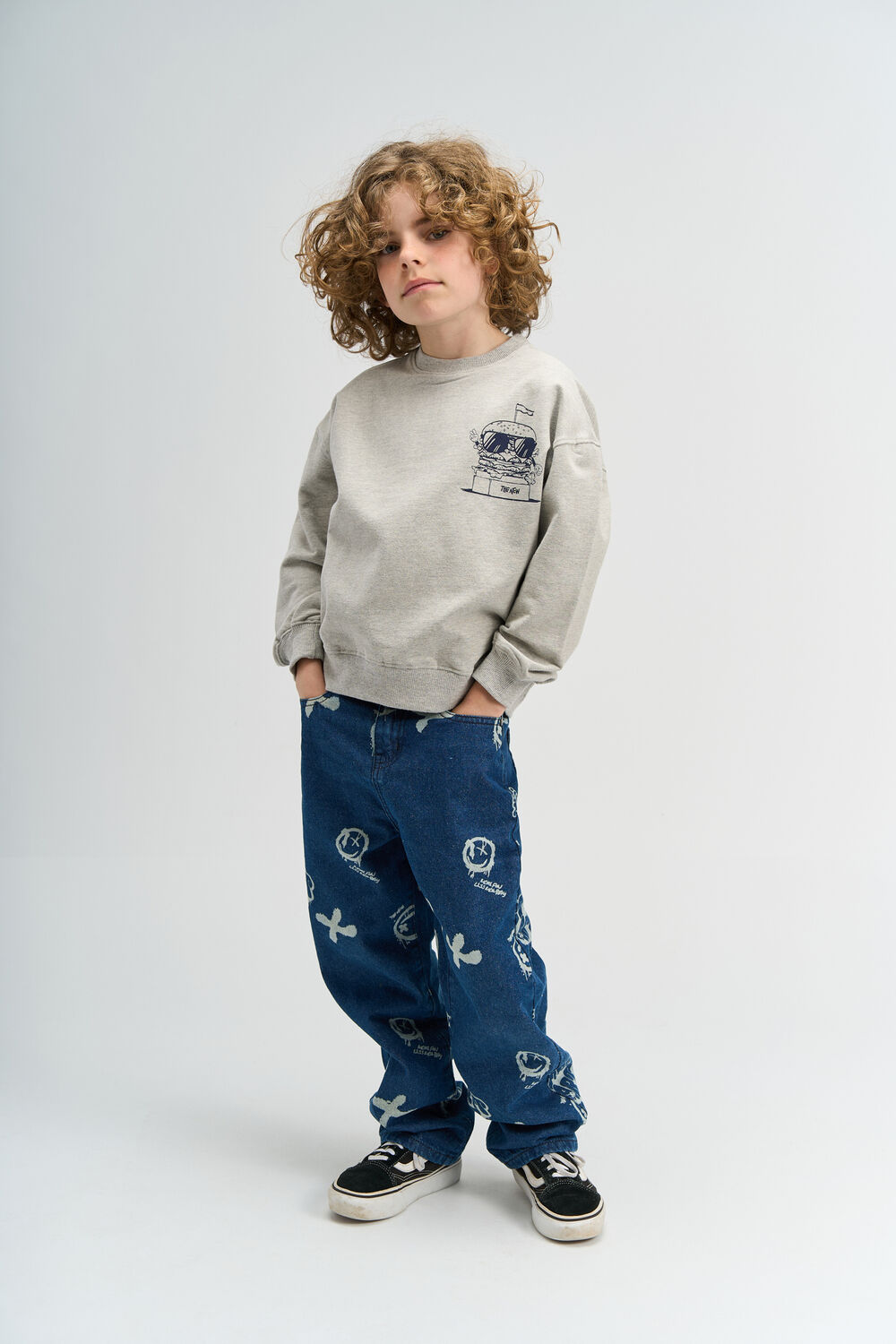 Hellgrau THE NEW Pullover & Cardigans TNSTEVIE - large