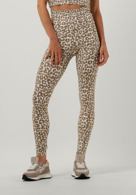 Beige DEBLON SPORTS Legging CLASSIC LEGGINGS HIGH WAISTBANT - large