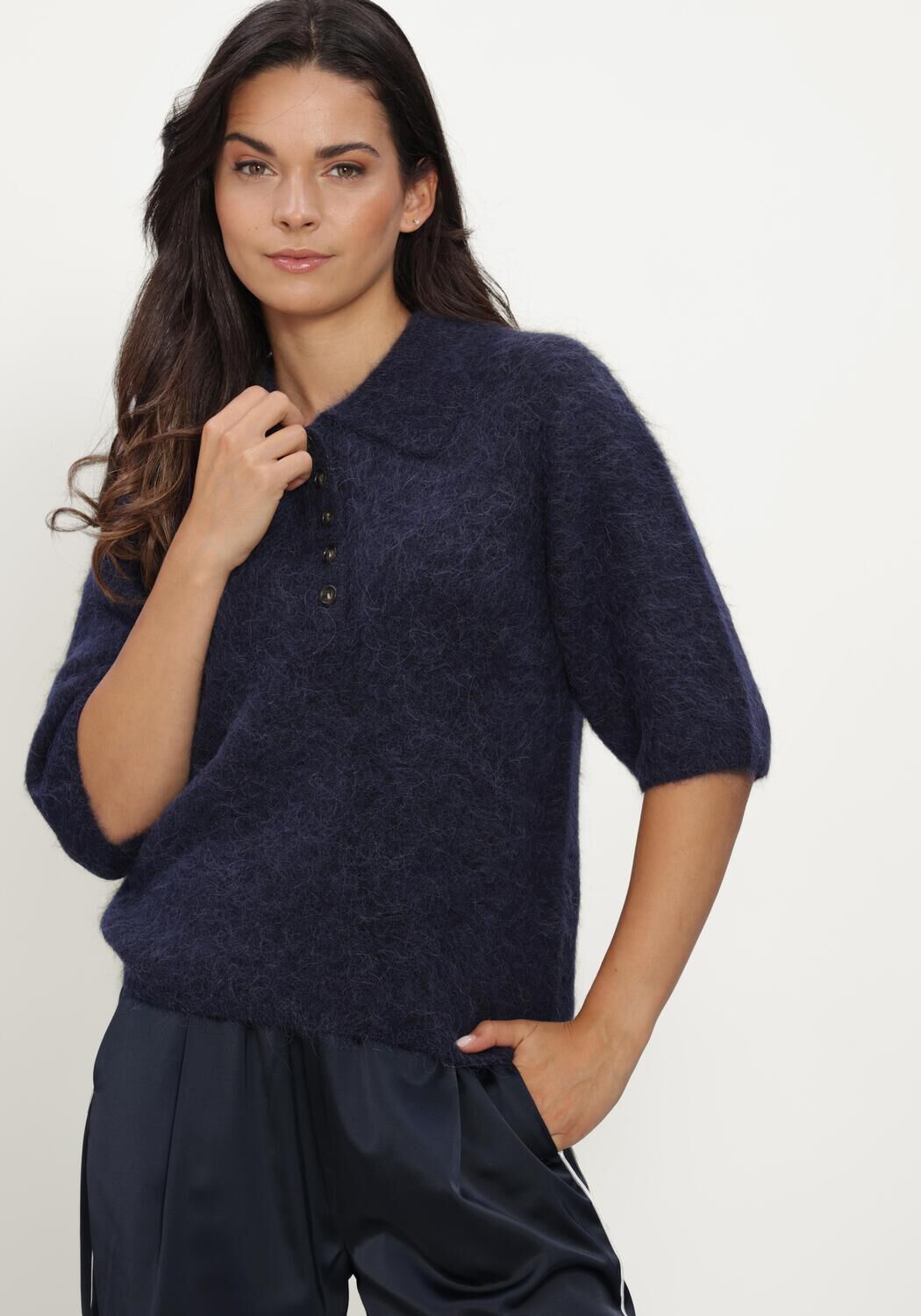 Dunkelblau LINA LOCCHI Pullover LL-BENITA - large