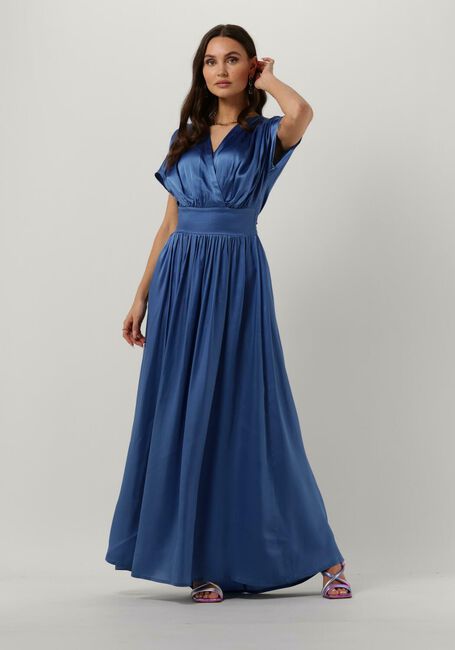 Hellblau SEMICOUTURE Maxikleid BLONDIE - large