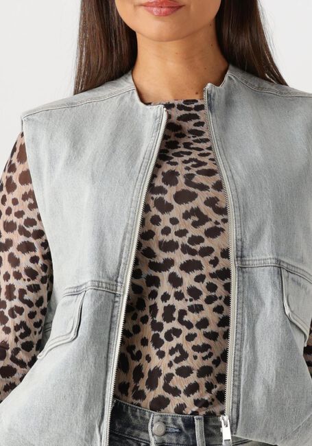 Blaue CATWALK JUNKIE Gilet DENIM BODYWARMER - large