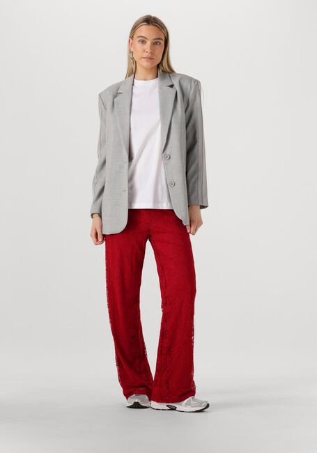 Hellgrau ALIX THE LABEL Blazer WOVEN FLOWY BLAZER - large