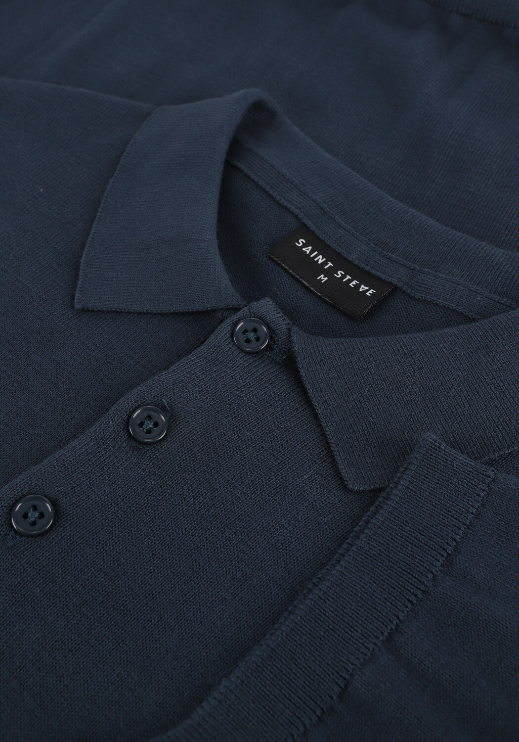 Blaue SAINT STEVE Polo-Shirt CHRIS - large