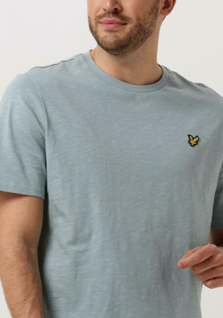 Blaue LYLE & SCOTT T-shirt SLUB T-SHIRT - large