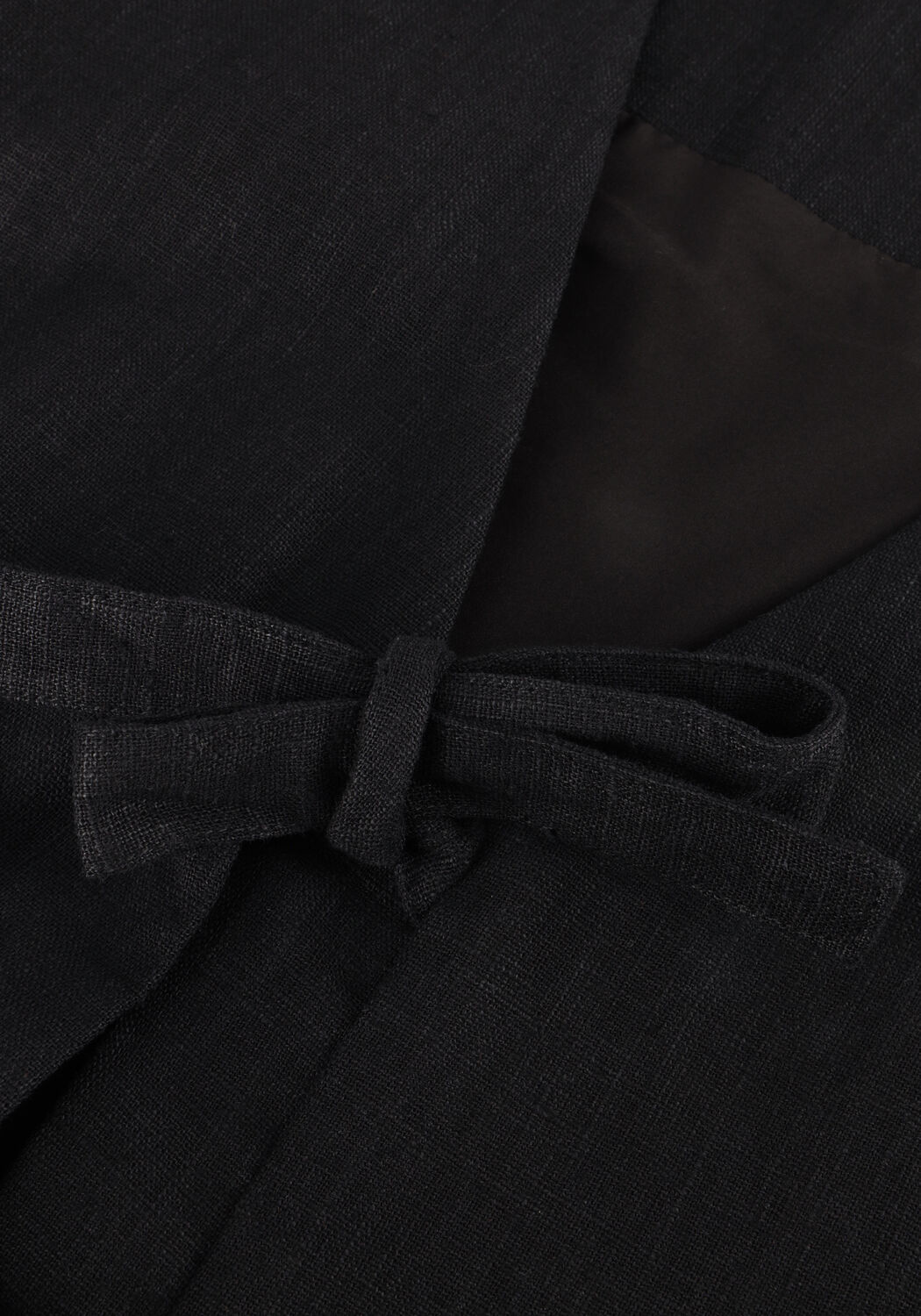 Schwarze NOTRE-V Top NV-FREIDA - large