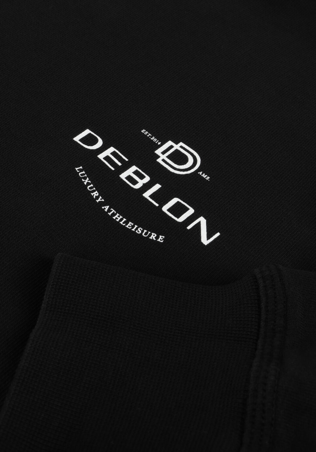 Schwarze DEBLON SPORTS Sweatshirt JILL SWEATER - large