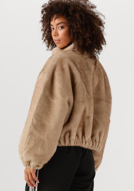 Beige CO'COUTURE Fake-Fur-Jack FERA FAUX FUR JACKET - large