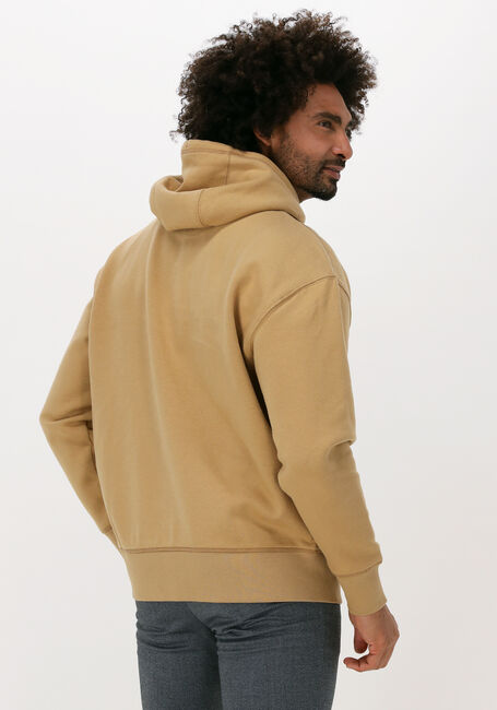 Khaki TOMMY JEANS Sweatshirt TJM TINY TOMMY CIRCULAR HOODIE - large