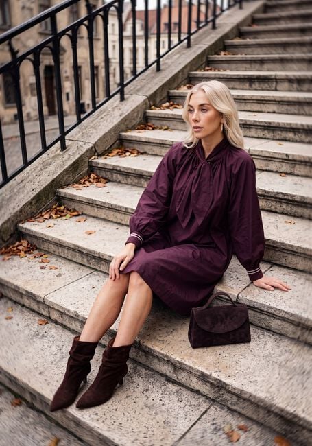 Bordeaux SUMMUM Minikleid DRESS TAFT LIGHT - large