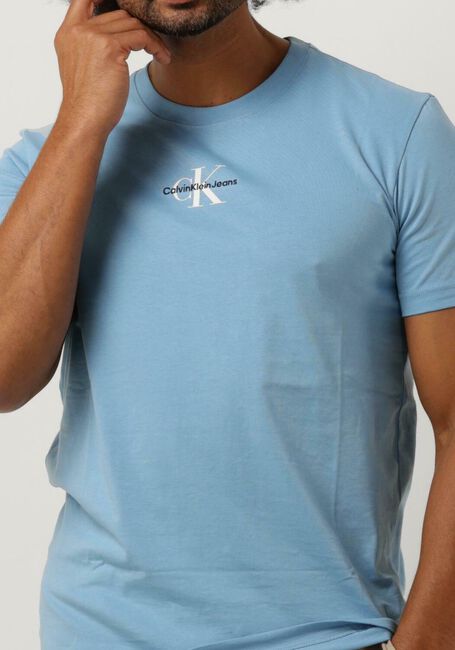 Hellblau CALVIN KLEIN T-shirt MONOLOGO REGULAR TEE - large