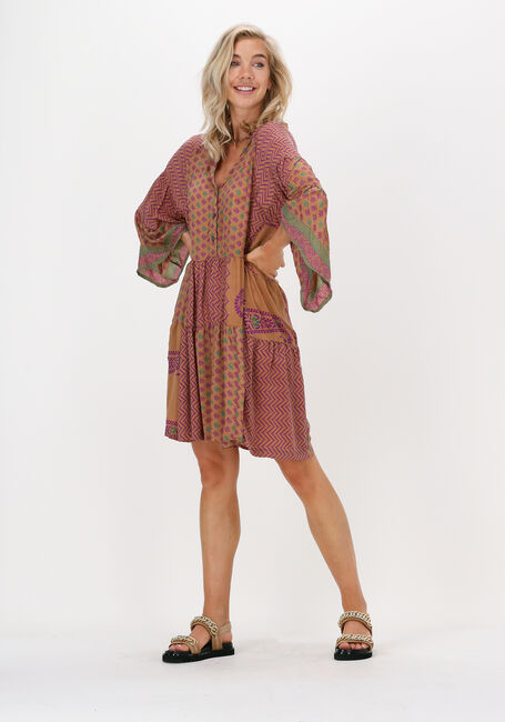 Mehrfarbige/Bunte SISSEL EDELBO Minikleid PALOMA SHORT DRESS - large